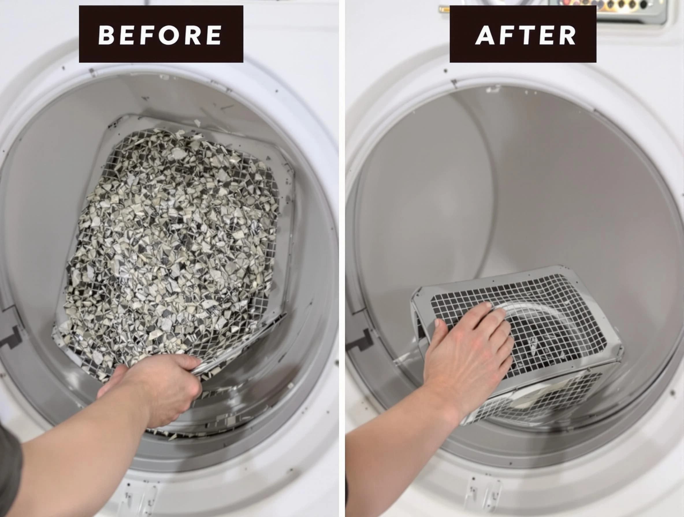 Professional lint trap cleaning by Monessen Dryer Vent Cleaning in Monessen