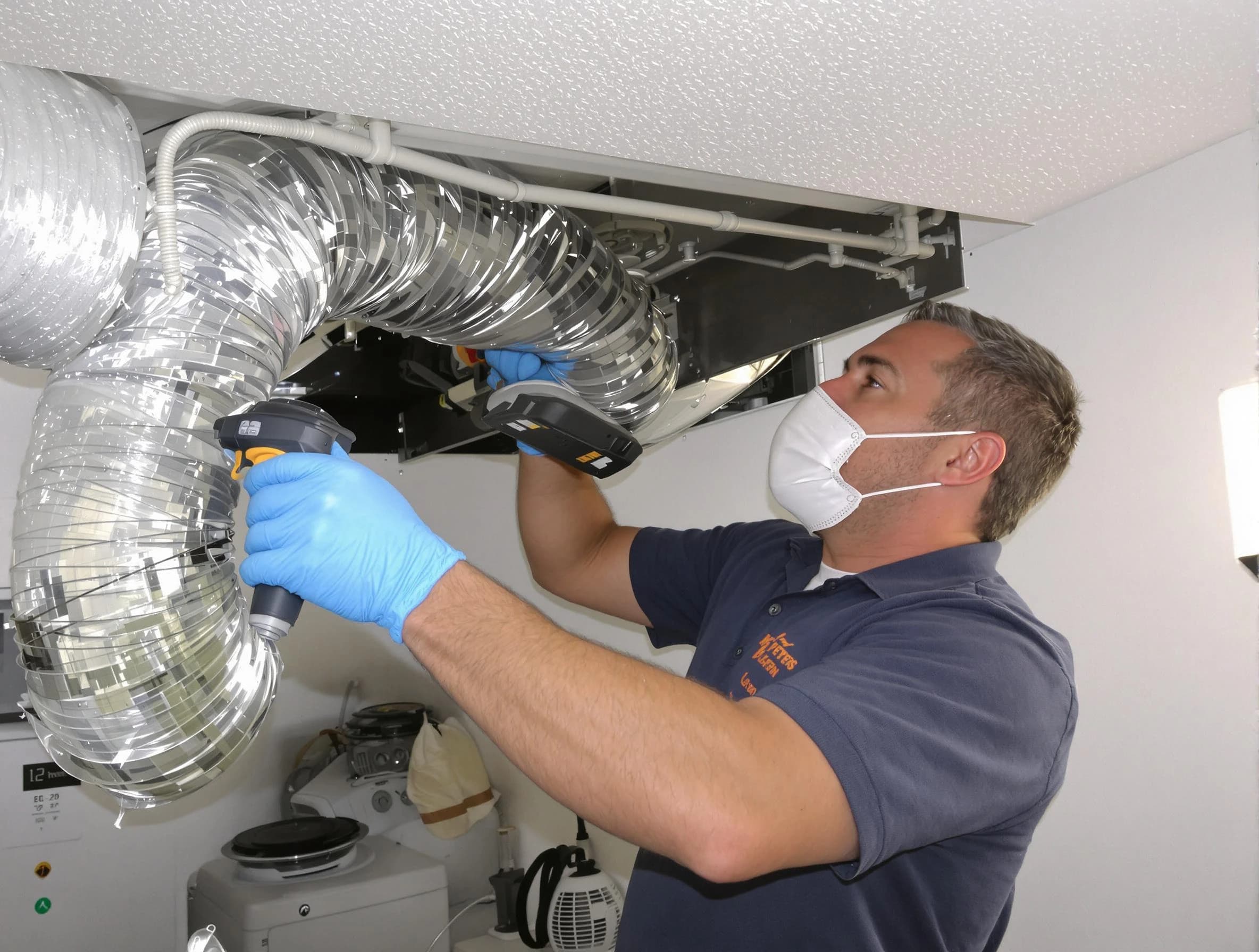 Monessen Dryer Vent Cleaning professional performing thorough residential dryer vent cleaning in Monessen