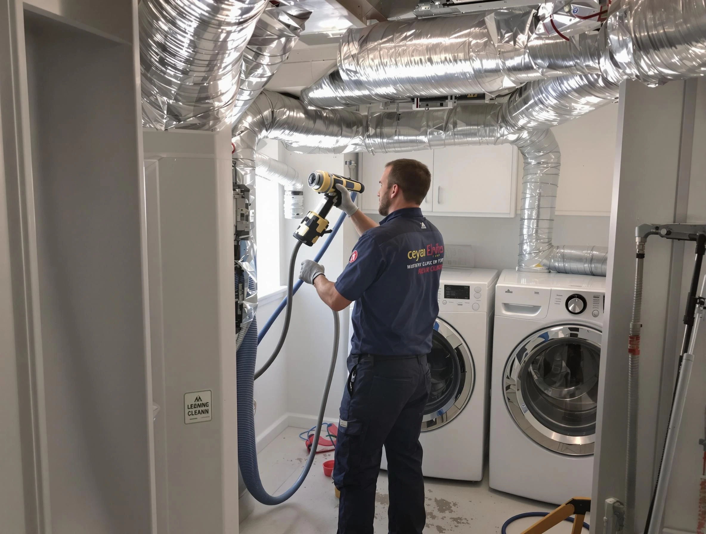Monessen Dryer Vent Cleaning specialist using advanced equipment for thorough duct cleaning in Monessen